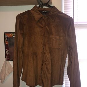 Vintage Brown Blouse
